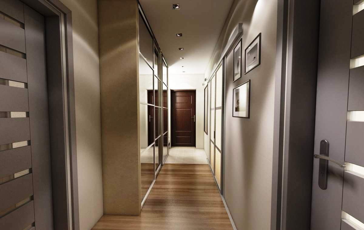 Стильное оформление коридора в квартире